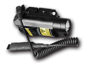Hawk Gazer FLG-7 LED Flashlight/Green Laser Combos