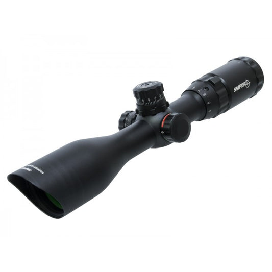 SNIPER 3-12x40 1" Scope with R/G/B Illumination Mil-dot Reticle