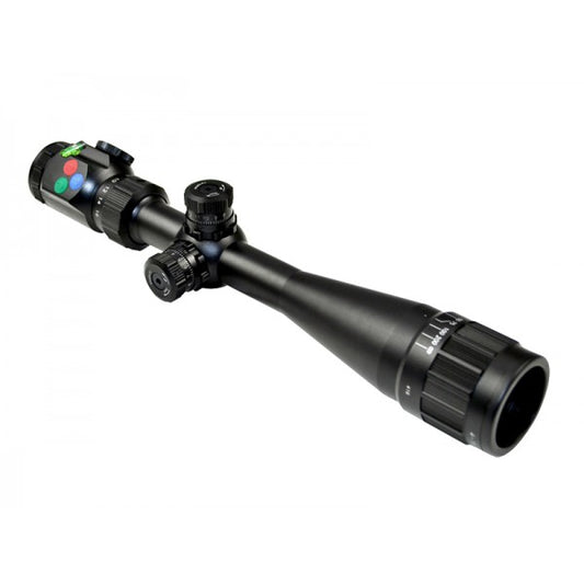 Tactical 4-16x40 1"AO Scope w/Built-in Bubble Level