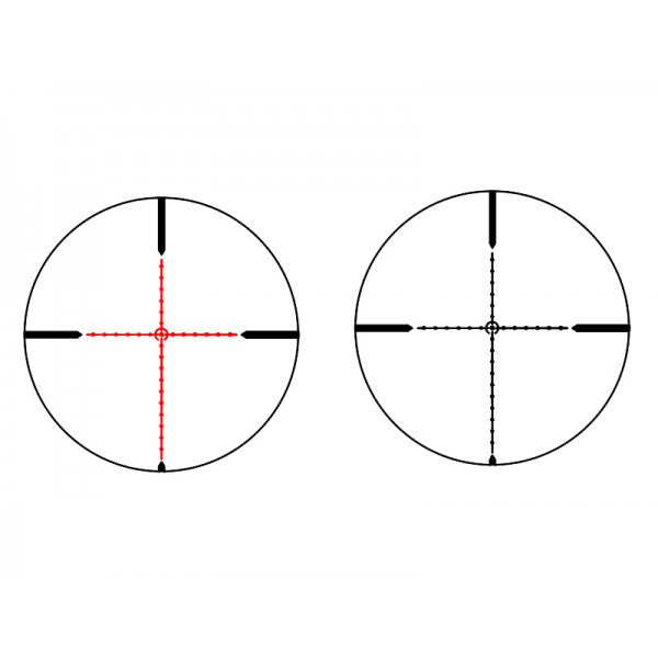 Sniper Tactical 3-12X40 First Focal Plane 4" Long Eye Relief Compact Scope