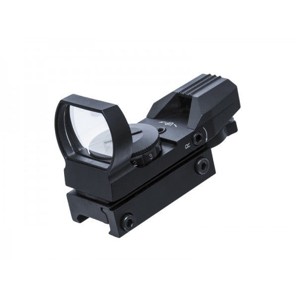 Tactical Open Reflex Sight with 4 Reticle Red/Green/Blue Dot