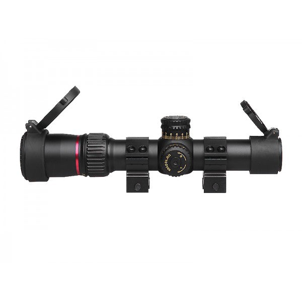 Sniper VT1-5X24FFPL First Focal Plane (FFP) Scope with Red/Green Illuminated Reticle